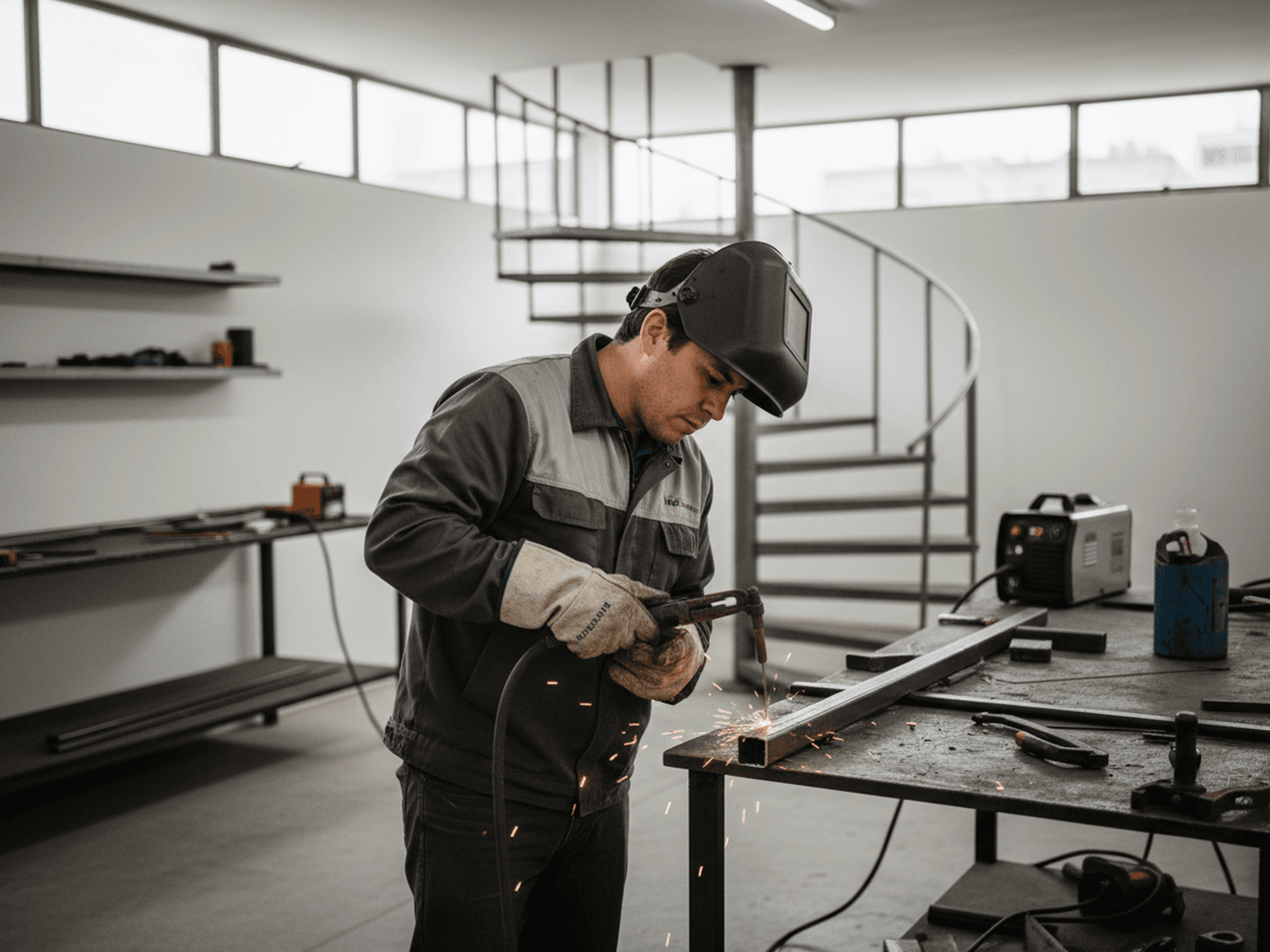 Servicio de Fabricación de escaleras metálicas en Perú