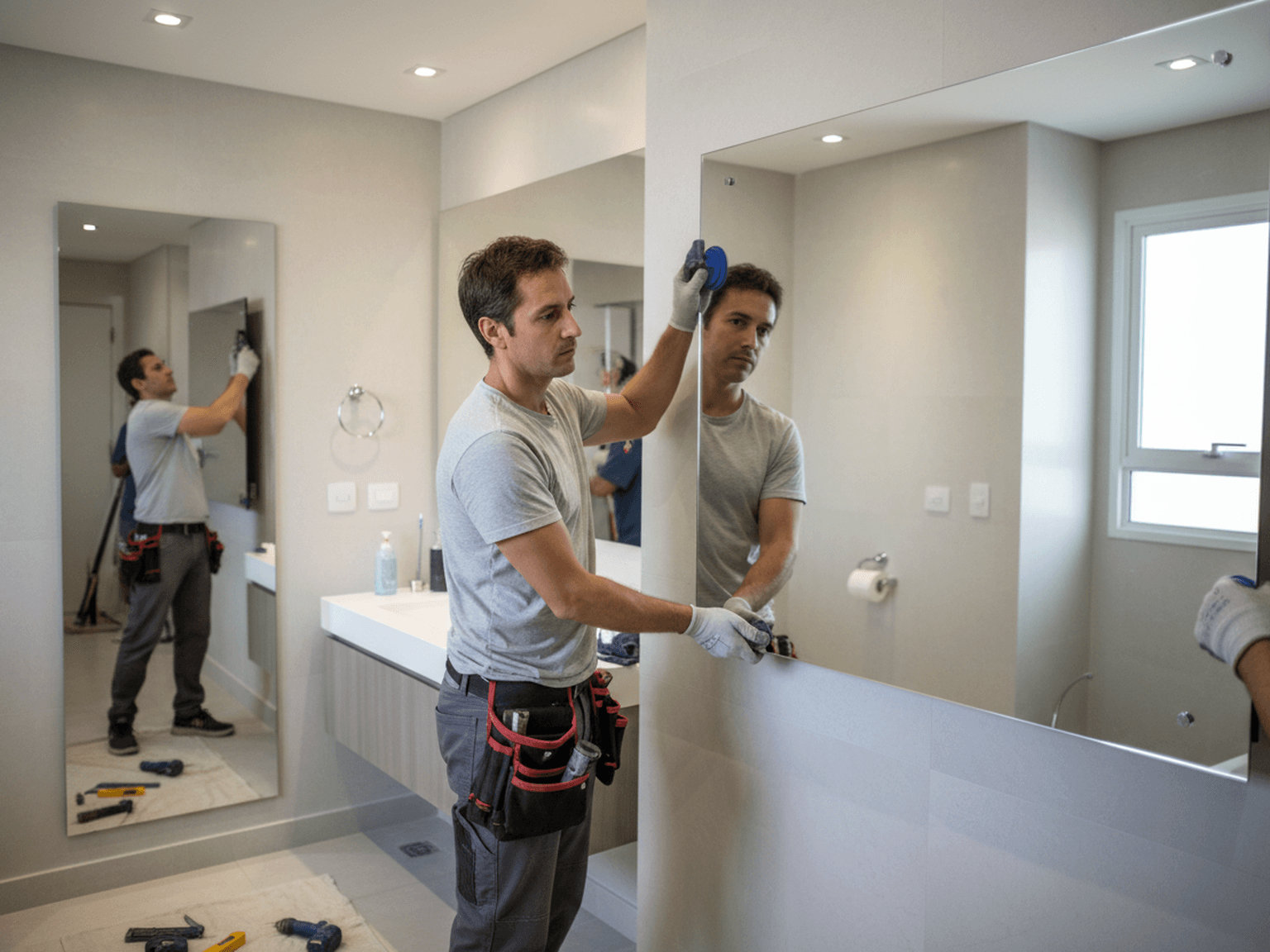 Servicio de Instalación de espejos en Perú