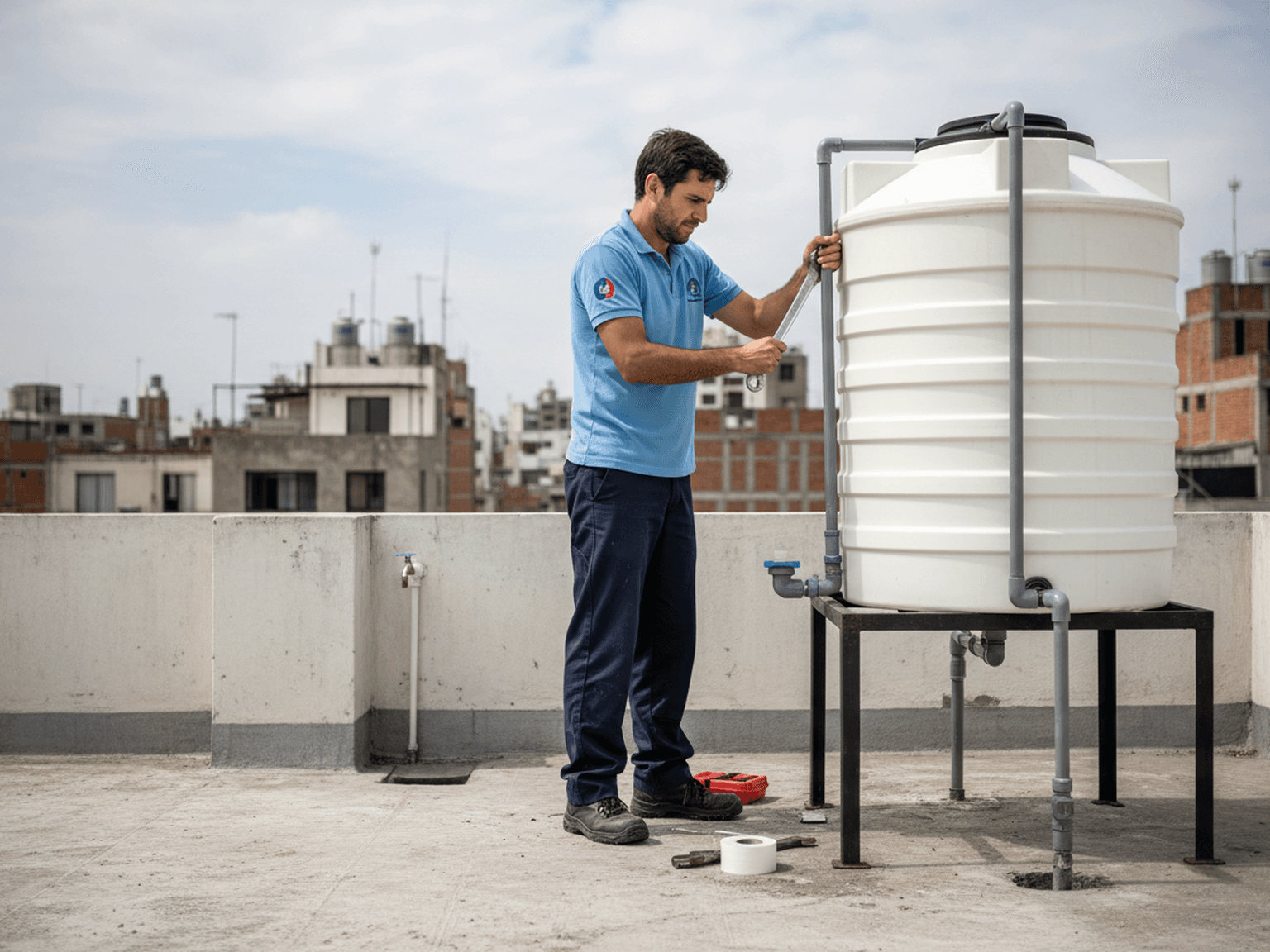 Servicio de Instalación de tanque de agua en Perú