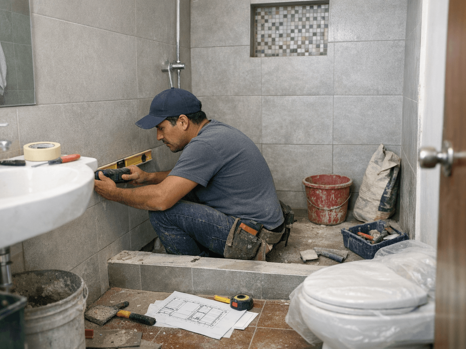 Servicio de Remodelación integral de baño en Perú
